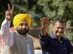 AAP national convener Arvind Kejriwal and Punjab CM Bhagwant Mann AAP national convener Arvind Kejriwal and Punjab CM Bhagwant Mann