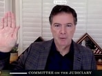 James Comey, former director of the Federal Bureau of Investigation (FBI), is seen in a frame grab 