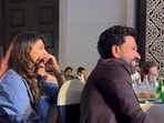 Rohit Sharma and Ritika Sajdeh had a gala time at the event. Rohit Sharma and Ritika Sajdeh had a gala time at the event.