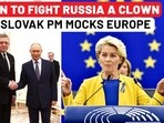 Slovakia’s Prime Minister Robert Fico fiercely condemned the European Union’s plan to phase out Russian energy. Slovakia’s Prime Minister Robert Fico fiercely condemned the European Union’s plan to phase out Russian energy.