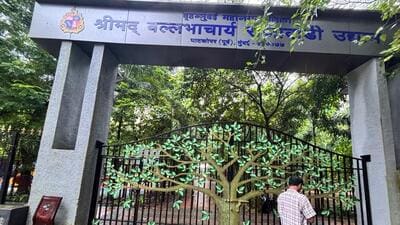 Ghatkopar garden in shambles a year after renovation, crib seniors Ghatkopar garden in shambles a year after renovation, crib seniors