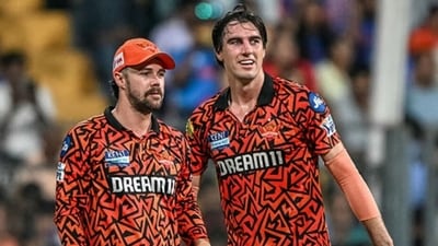 Australia and SRH duo Pat Cummins and Travis Head reportedly turned down a INR 58 cr per year deal to commit to franchise cricket. (IPL) Australia and SRH duo Pat Cummins and Travis Head reportedly turned down a INR 58 cr per year deal to commit to franchise cricket. (IPL)