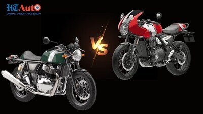 The main cosmetic difference between the two cafe racers is of the cowl, the Continental GT 650 does not get one. The main cosmetic difference between the two cafe racers is of the cowl, the Continental GT 650 does not get one.