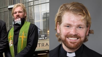 David Black is a Presbyterian minister from Chicago. (X/ @DisavowTrump20 and @OfAthenry) David Black is a Presbyterian minister from Chicago. (X/ @DisavowTrump20 and @OfAthenry)