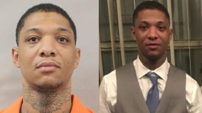 Derrick Groves was captured by officials on Wednesday (X)