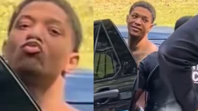 Derrick Groves was detained by officials in Atlanta (X) Derrick Groves was detained by officials in Atlanta (X)