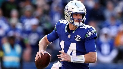 Sam Darnold’s $100.5 million Seattle Seahawks deal is the best NFL free agent signing of 2025, says an insider. (Getty Images via AFP)