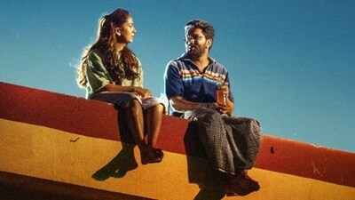 Nayanthara and Kavin in a still from the Tamil rom-com titled Hi.