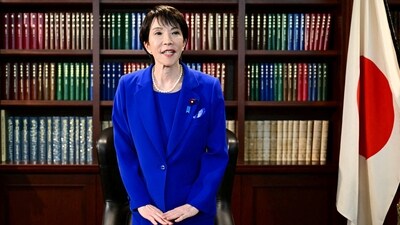Sanae Takaichi is poised to become Japan's first female prime minister. (REUTERS)