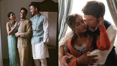 Jonathan Bailey in a kurta has fans salivating over the idea of a desi Kanthony wedding! (Photos: X)