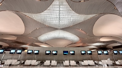 The Navi Mumbai International Airport will have facilities like a pre-booking system for vehicle parking slots, online baggage drop and immigration services. (PTI)