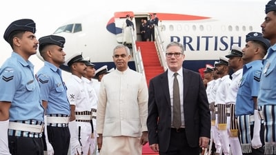 Britain's Prime Minister Keir Starmer said it "isn't part of the plans" to open up more visa spots for Indian workers, (AFP) Britain's Prime Minister Keir Starmer said it "isn't part of the plans" to open up more visa spots for Indian workers, (AFP)