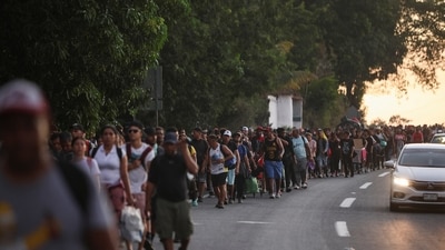 President Trump has issued decrees that have effectively halted migration along the US-Mexico border. (Reuters/File photo.)
