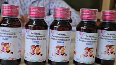 The Tamil Nadu government on Tuesday evening sealed the pharma unit that was producing the now-banned 'Coldrif' cough syrup. (X) The Tamil Nadu government on Tuesday evening sealed the pharma unit that was producing the now-banned 'Coldrif' cough syrup. (X)