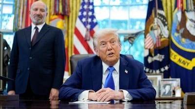 President Trump last week announcing a deal to lower drug prices. (WSJ) President Trump last week announcing a deal to lower drug prices. (WSJ)