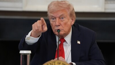 President Donald Trump speaks during a roundtable meeting on antifa in the State Dining Room at the White House, Wednesday (AP) President Donald Trump speaks during a roundtable meeting on antifa in the State Dining Room at the White House, Wednesday (AP)