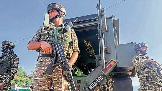 Security personnel have been deployed at multiple points. (ANI/File Photo)