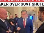 On cam: Democratic senators, House Speaker Mike Johnson trade insults On cam: Democratic senators, House Speaker Mike Johnson trade insults
