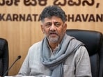 JD(S) leaders seized on the incident, sharing an old video of Shivakumar warning the film industry that he knew “who should tighten the nut and bolt where.” (PTI) JD(S) leaders seized on the incident, sharing an old video of Shivakumar warning the film industry that he knew “who should tighten the nut and bolt where.” (PTI)