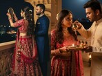 Google Gemini can generate dreamy Karwa Chauth couple images, from moonlit moments to cinematic shots.