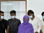 Officers said that Arshi shared with Rehan that she was facing problems at her home. About a month ago, Rehan allegedly gave her sleeping pills to spike her husband’s food so that he would die. But she insisted on his help in the matter so that they could live together. (Sakib Ali/HT Photo)