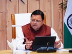 Chief Minister Pushkar Singh Dhami addresses a meeting in Dehradun, warning strict action against exam mafias and “cheating jihadists.” Chief Minister Pushkar Singh Dhami addresses a meeting in Dehradun, warning strict action against exam mafias and “cheating jihadists.”