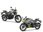 The Gixxer and Gixxer SF share the same underpinnings. 