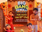 Flipkart Big Bang Diwali Sale brings tablets, smartwatches, earbuds with big savings.