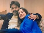Pawan Singh with his second wife Jyoti Singh