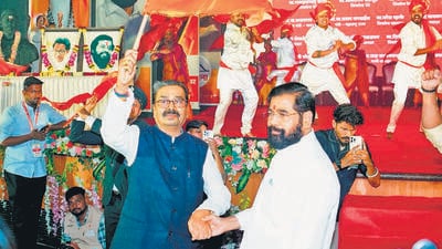 Shinde launches Sena’s organisational wing ahead of polls