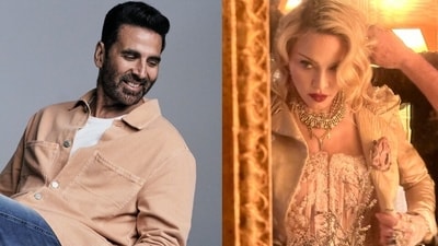 Akshay Kumar spoke when Madonna agreed to come to a Bollywood show, only to be serenaded with an odd song. Akshay Kumar spoke when Madonna agreed to come to a Bollywood show, only to be serenaded with an odd song.