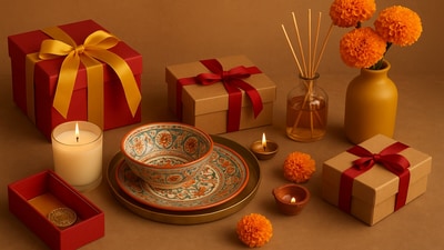 Light up your gifting game this Diwali with thoughtful picks that add warmth, style, and festive flair to every celebration. (AI generated) Light up your gifting game this Diwali with thoughtful picks that add warmth, style, and festive flair to every celebration. (AI generated)