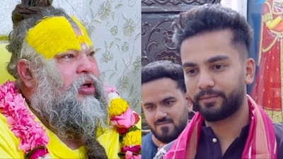 Premanand Ji Maharaj met Elvish Yadav recently and spoke to him at length. Premanand Ji Maharaj met Elvish Yadav recently and spoke to him at length.