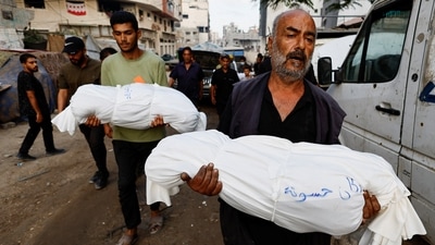 Gaza's death toll stands at 67,000, of which, half has been attributed to women and children. As per information released by the Hamas-run health ministry, at least 18,457 children in Gaza have been killed due to Israel strikes.&nbsp; (REUTERS)