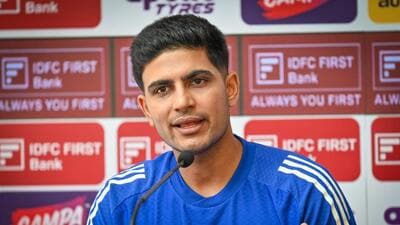 India captain Shubman Gill.. (Hindustan Times) India captain Shubman Gill.. (Hindustan Times)