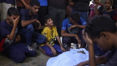 During the war, Israel has also targeted several hospitals in Gaza, citing the operation of Hamas underneath the hospitals. (AFP) During the war, Israel has also targeted several hospitals in Gaza, citing the operation of Hamas underneath the hospitals. (AFP)