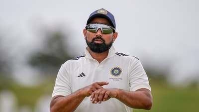 Mohammed Shami during the Duleep Trophy 2025 (PTI)