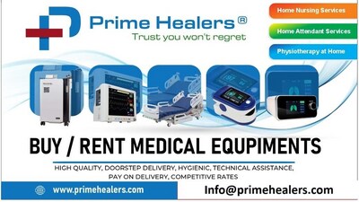Prime Healers Accelerates Access to Affordable Home Healthcare and Medical Equipment Rentals Across India Prime Healers Accelerates Access to Affordable Home Healthcare and Medical Equipment Rentals Across India