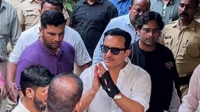 Saif Ali Khan was attacked in the early hours of January 16 this year at his Bandra home in Mumbai. Saif Ali Khan was attacked in the early hours of January 16 this year at his Bandra home in Mumbai.