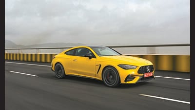 The CLE 53 has a wide track and low-slung shape, which reminds one of the old C63 AMG coupé. The CLE 53 has a wide track and low-slung shape, which reminds one of the old C63 AMG coupé.