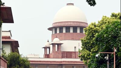 The Supreme Court in New Delhi. (Hindustan Times) The Supreme Court in New Delhi. (Hindustan Times)