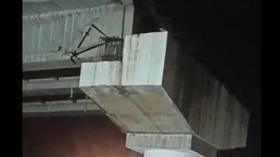 The part of the under-construction ROB that collapsed in Firozabad on October 9 night. (Sourced)