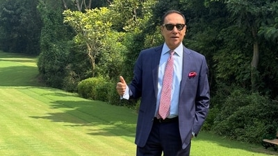 Delhi Golf Club President Raj Khosla can't wait for the tournament to start on October 16. (The Hindustan Times) Delhi Golf Club President Raj Khosla can't wait for the tournament to start on October 16. (The Hindustan Times)
