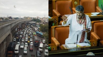 DK Shivakumar acknowledged that traffic congestion is a global and national challenge. DK Shivakumar acknowledged that traffic congestion is a global and national challenge.