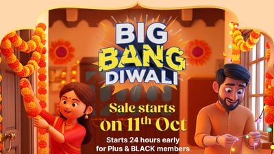 Flipkart Big Bang Diwali Sale brings tablets, smartwatches, earbuds with big savings. Flipkart Big Bang Diwali Sale brings tablets, smartwatches, earbuds with big savings.