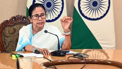Mamta Banerjee wondered how EC officials visiting the state could summon government officers, as the poll dates were yet to be announced. (ANI)