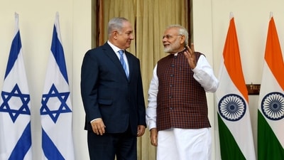 PM Narendra Modi said the agreement was a reflection of the strong leadership of Netanyahu. (X/@netanyahu) PM Narendra Modi said the agreement was a reflection of the strong leadership of Netanyahu. (X/@netanyahu)