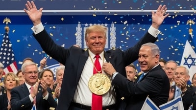 Israeli Prime Minister Benjamin Netanyahu had in July as well nominated Donald Trump for a Nobel Peace Prize. (X/@IsraeliPM) Israeli Prime Minister Benjamin Netanyahu had in July as well nominated Donald Trump for a Nobel Peace Prize. (X/@IsraeliPM)