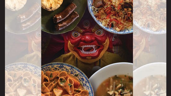 Over the past decade, Ladakhi chefs have begun celebrating their varied and storied cuisine. (DESIGN BY LEELA; PHOTOS: NAMZA DINING AND ARTISANAL ALCHEMY)