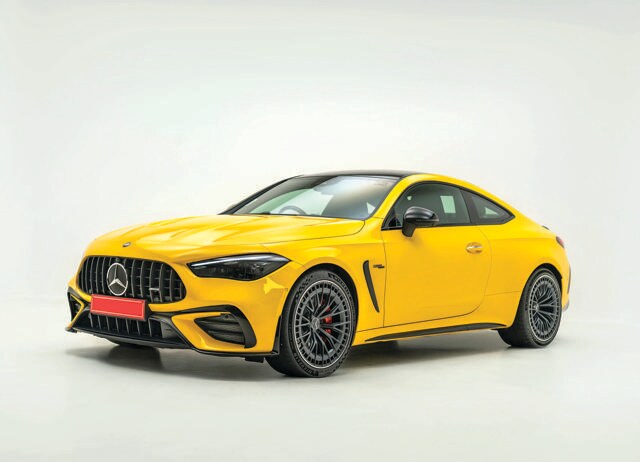The car has a 3.0-litre six-cylinder engine, paired with a mild-hybrid system. The car has a 3.0-litre six-cylinder engine, paired with a mild-hybrid system.